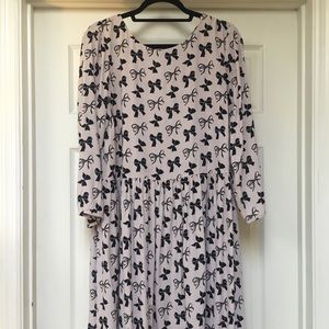 H&M Bow Print Dress